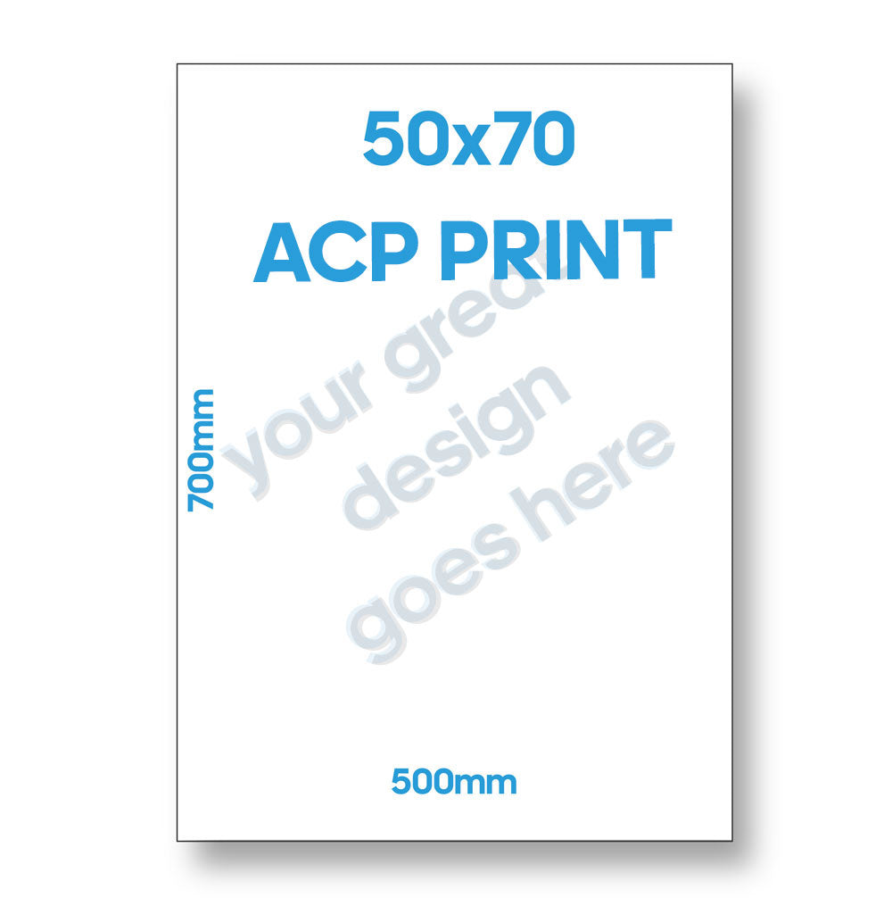 ACP ( Aluminium Composite Panel) 50 x 70cm